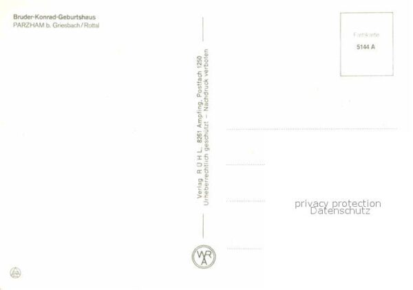 Parzham Niederbayern Bruder Konrad Geburtshaus – Bild 2