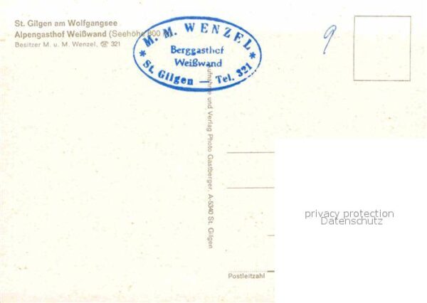 St Gilgen Salzkammergut Alpengasthof Weisswand – Bild 2