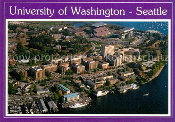 Seattle University of Washington Fliegeraufnahm