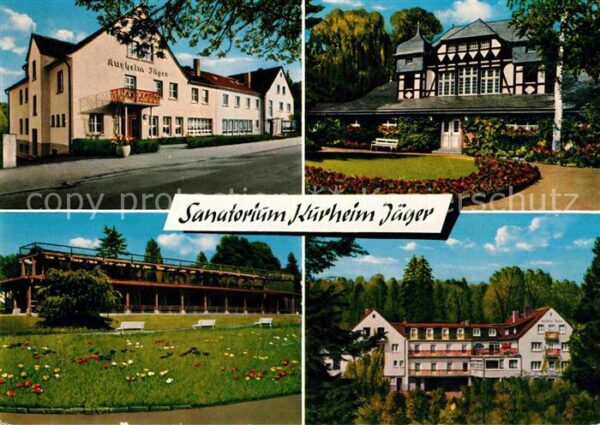 Bad Salzhausen Sanatorium Kurheim Jäger