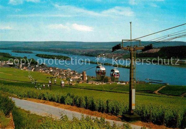 Ruedesheim Rhein Kabinenseilbahn