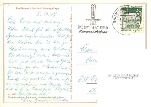 Bad Honnef Kurklinik Siebengebirge – Bild 2