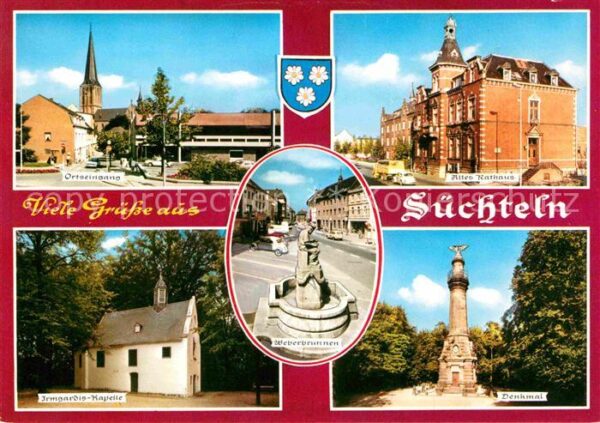 Suechteln Rathaus Irmgardis-Kapelle Denkmal Weber