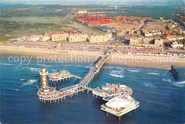 Scheveningen Seebrücke Fliegeraufnahme