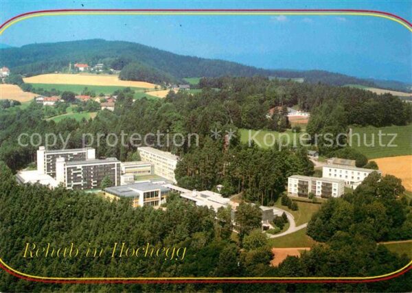 Hochegg Rehabilitationszentrum Fliegeraufnahme
