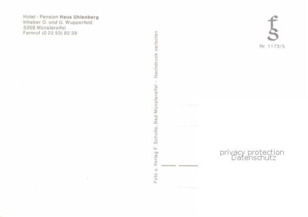 Muenstereifel Bad Hotel Haus Uhlenberg – Bild 2