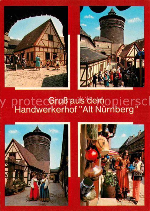 Nuernberg Handwerkerhof Altstadt Nürnberg