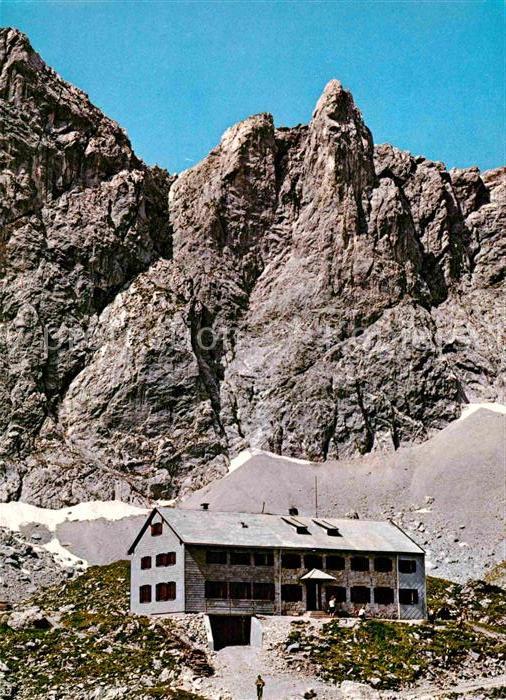 Karwendel Lemsenjochhütte Hüttenturm