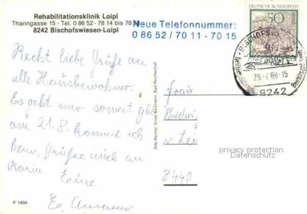 Bischofswiesen Rehabilitationsklinik Loipl – Bild 2