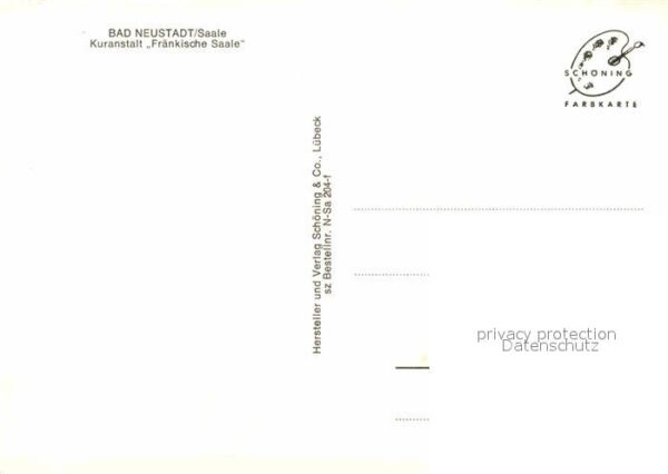 Bad Neustadt Kuranstalt Fränkische Saale – Bild 2