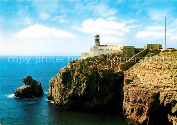 Sagres Algarve Cape of Sankt Vincent Leuchtturm