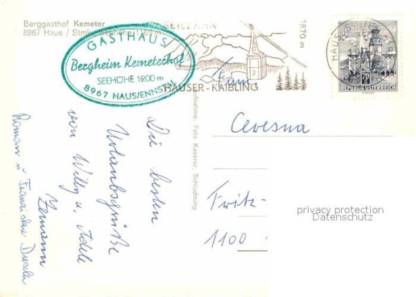 Haus Steiermark Berggasthof Kemeter – Bild 2