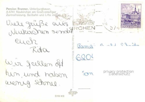 Neukirchen Grossvenediger Pension Brunner – Bild 2