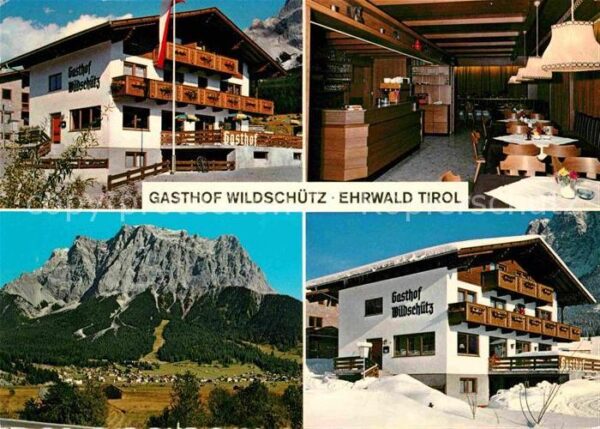 Ehrwald Tirol Gasthof Wildschütz