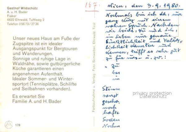 Ehrwald Tirol Gasthof Wildschütz – Bild 2