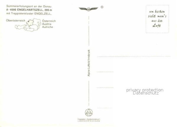 Engelhartszell Donau Oberoesterreich Fliegeraufnahme – Bild 2