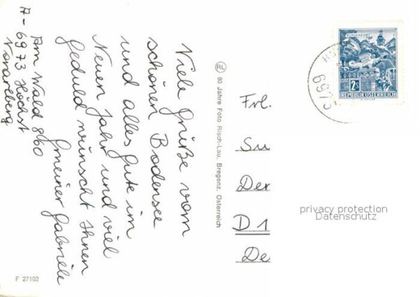 Hoechst Vorarlberg Kirche Rohrspitz Fliegeraufnahme – Bild 2