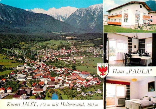Imst Tirol Haus Paula Fliegeraufnahme