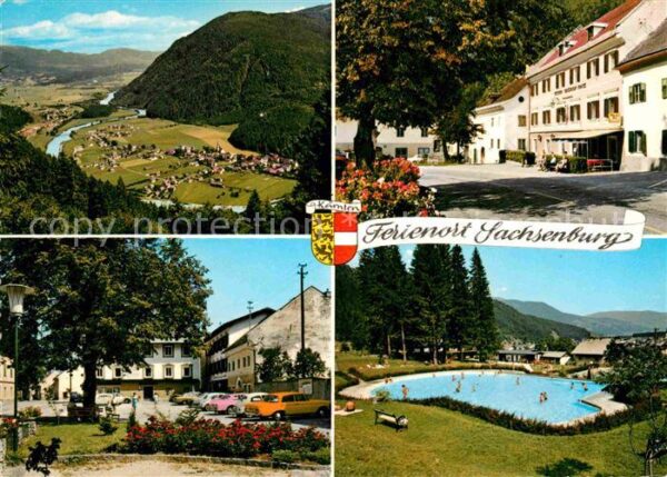 Sachsenburg Kaernten Schwimmbad Gasthaus