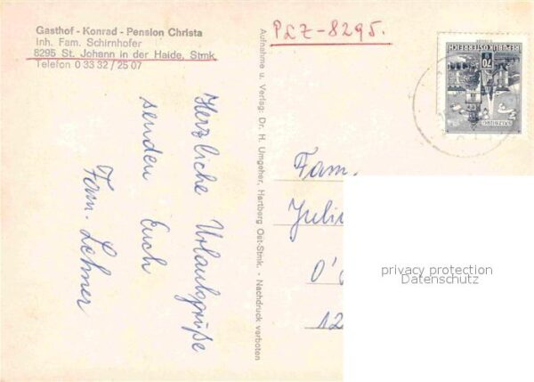 St Johann Haide Gasthof Konrad Pensin Christa – Bild 2