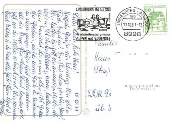 Lindenberg Allgaeu Kurhaus Scheidegg – Bild 2