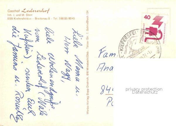 Kiefersfelden Gasthof Ledererhof – Bild 2