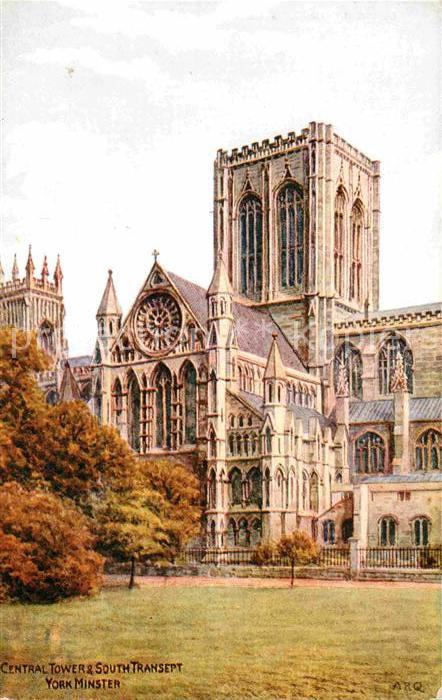 York UK Central Tower and South Transept