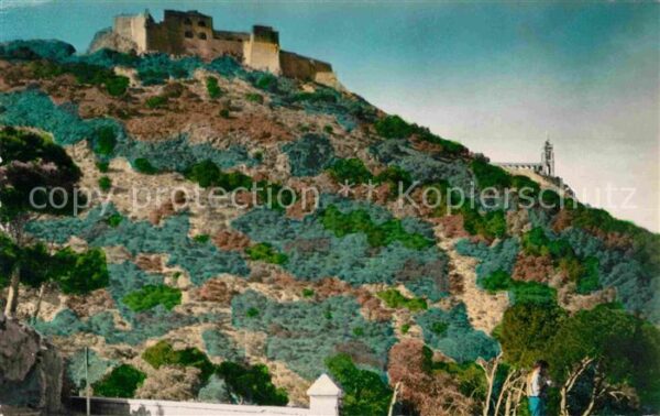 Oran Algerie Le Fort et Santa Cruz