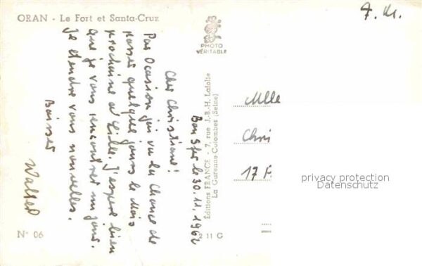 Oran Algerie Le Fort et Santa Cruz – Bild 2