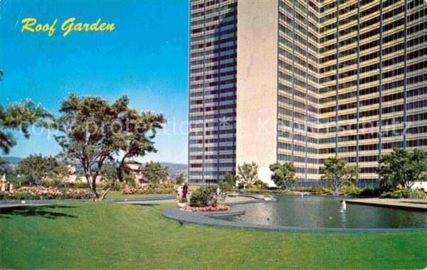 Oakland California Roof Garden Kaiser Center