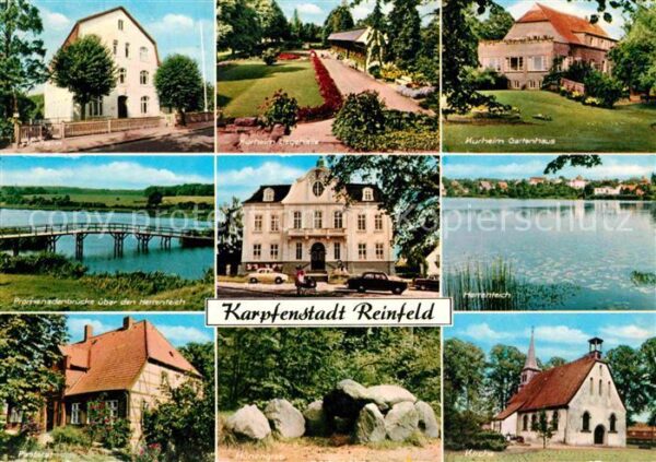 Reinfeld Holstein Kurheim Liegehalle Gartenhaus Promenade