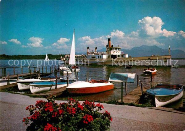 Prien Chiemsee Stock Hafen