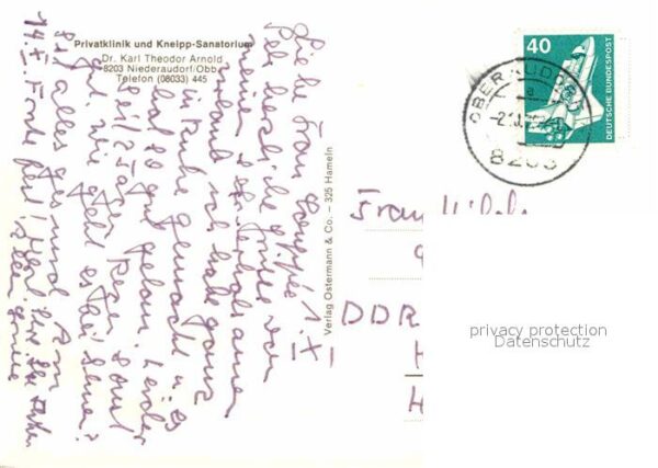Niederaudorf Privatklinik Kneipp Sanatorium Dr Arnol – Bild 2