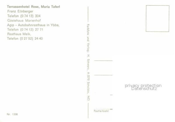 Maria Taferl Terrassenhotel Rose Gästehaus Marienhof – Bild 2