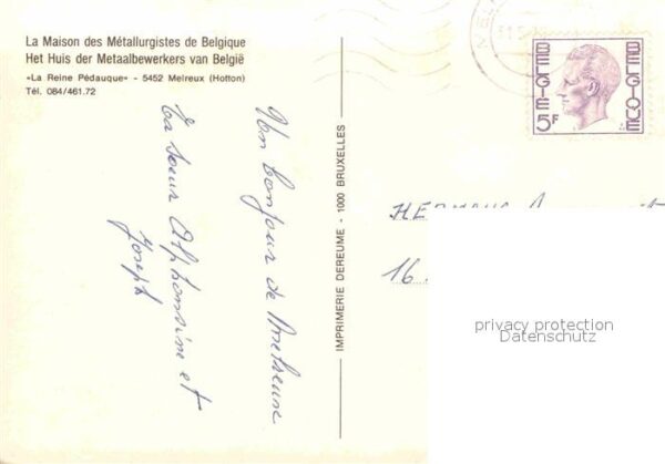 Melreux Liege La Maison des Metallurgistes de Belgiqu – Bild 2
