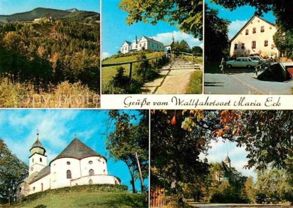 Maria Eck Wallfahrtskirche Teilansichten