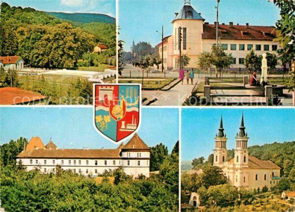 Arad La plage amenagee Vue Le Monastere Mari