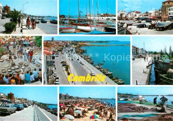 Cambrils Diversos aspectos de la Ciudad