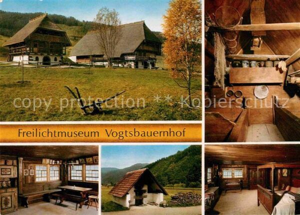 Gutachtal Schwarzwälder Freilichtmuseum Vogstbaue