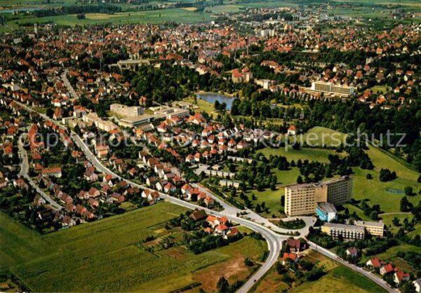 Bad Salzuflen Kurkliniken Hotel Maritim Fliegeraufnah