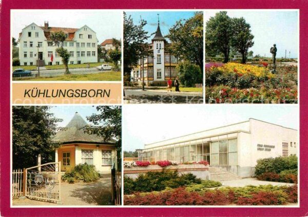 Kuehlungsborn Ostseebad FDGB Erholungsheim Störtebeker Gaststät