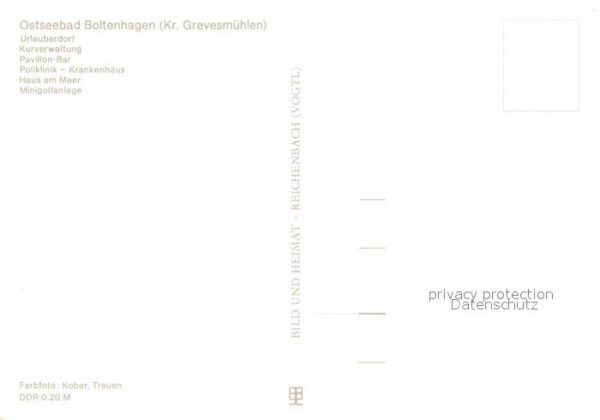 Boltenhagen Ostseebad Urlauberdorf Kurverwaltung Pavillon Bar – Bild 2