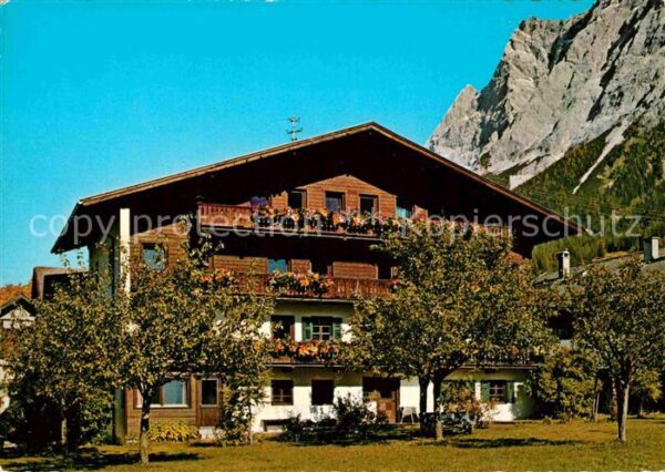 Ehrwald Tirol Gästehaus Woeberler