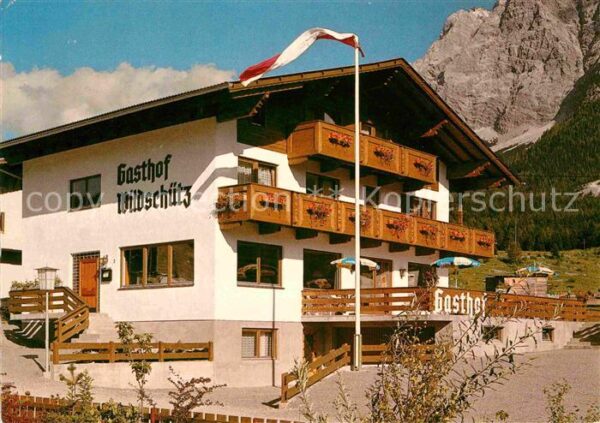 Ehrwald Tirol Gasthof Wildschütz