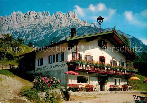 Ellmau Tirol Alpengasthof Wochenbrunn am Wilden Kais
