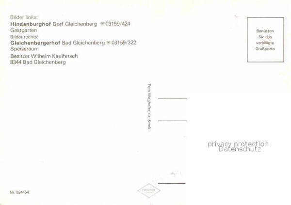 Bad Gleichenberg Hindenburghof Gleichenberghof – Bild 2
