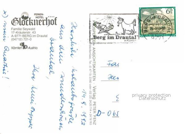Berg Drautal Ferienhotel Glocknerhof – Bild 2