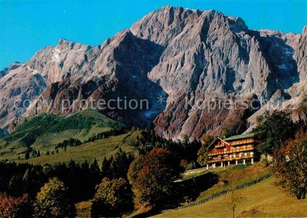 Muehlbach Hochkoenig Alpengasthof Bergheimat