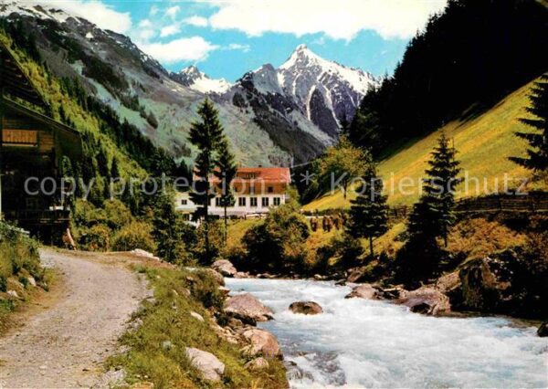 Zillertal Tirol Gasthof Pension Zillergrund mit Brandbe