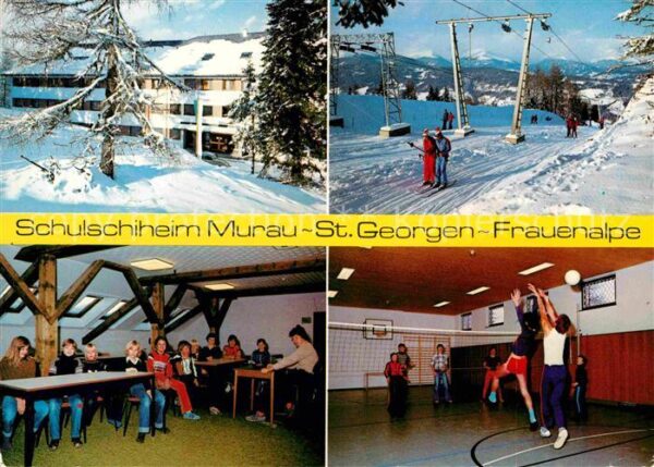 Murau Steiermark Schulskiheim Murau St Georgen Frauenalp